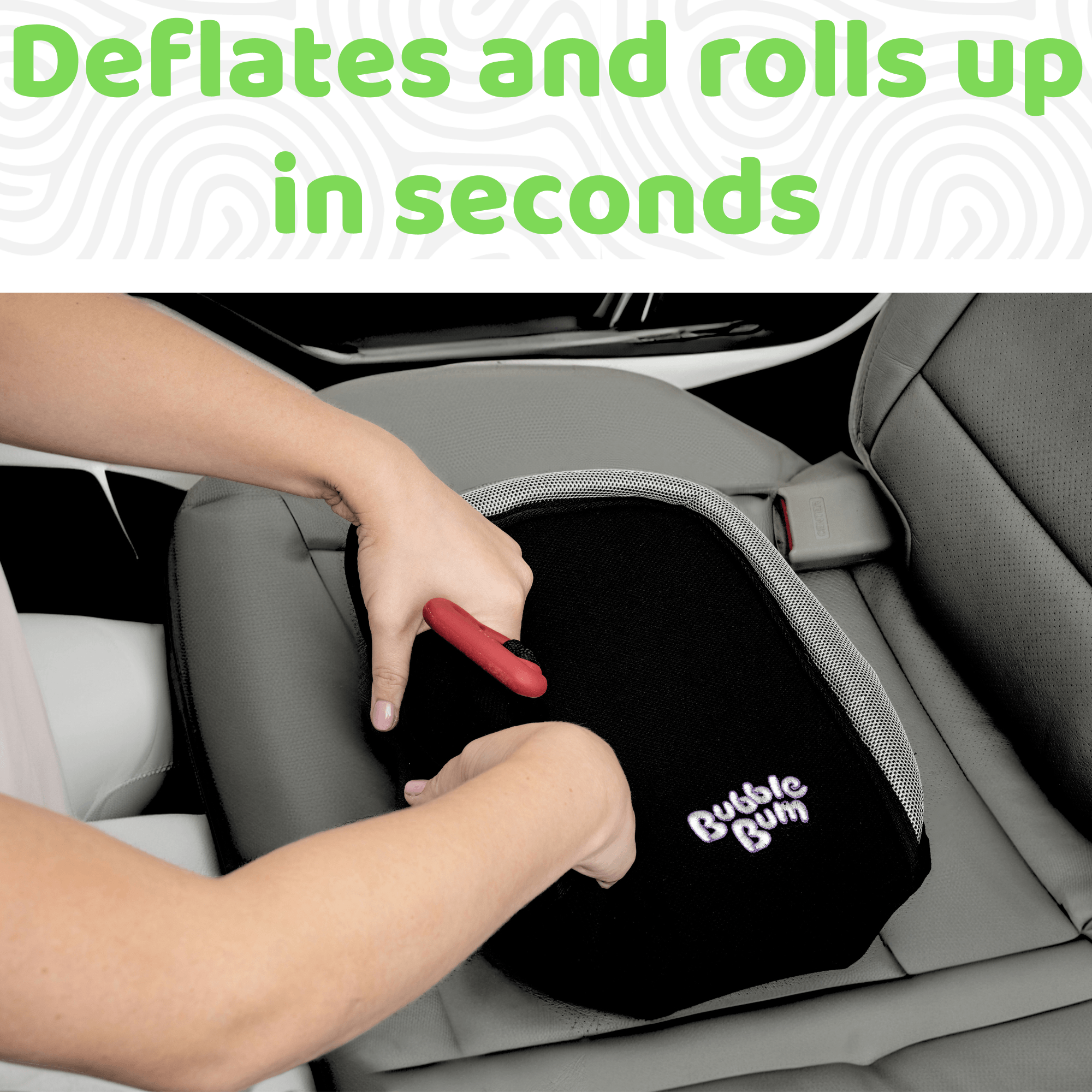BubbleBum Inflatable Travel Booster Seat for Kids (Ages 4–11) Portable Car Booster for Taxis, ✔️ Rental Cars & Travel ✔️